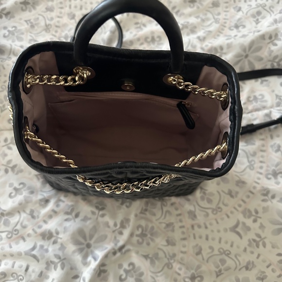 Kate Spade Bloom Med Quilted Leather Drawstring Chain backpack main image 4